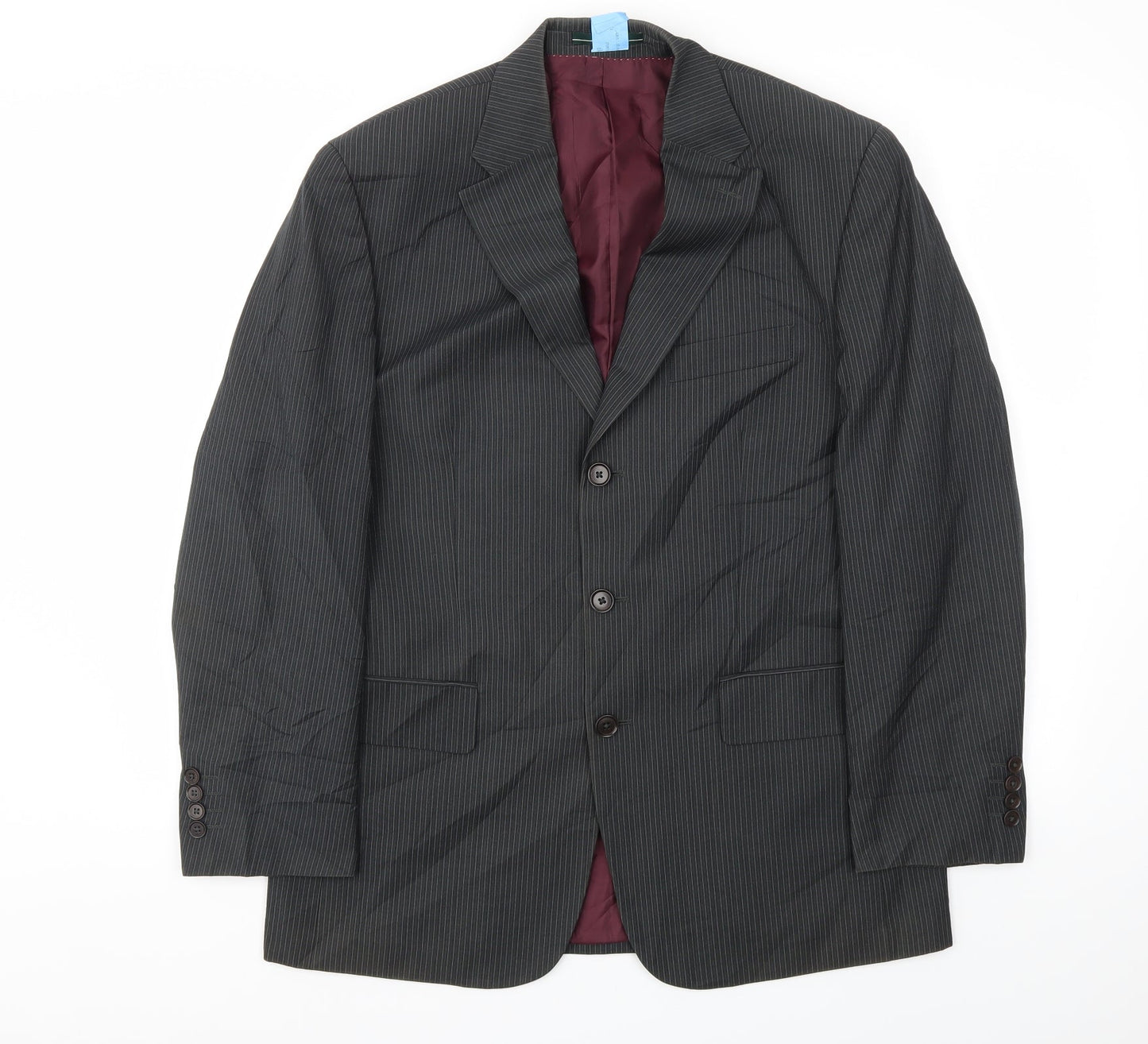 Green Woods  Mens Black   Jacket Blazer Size 40