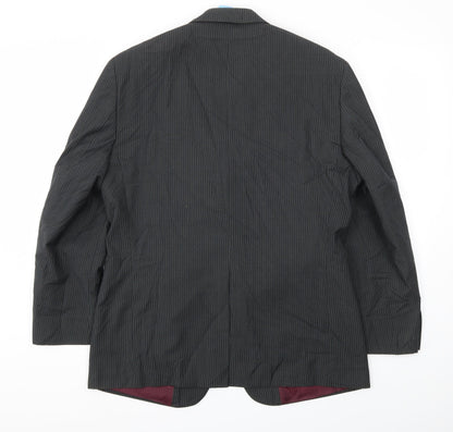 Green Woods  Mens Black   Jacket Blazer Size 40
