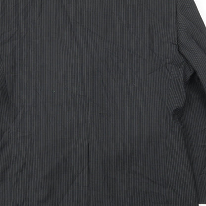 Green Woods  Mens Black   Jacket Blazer Size 40