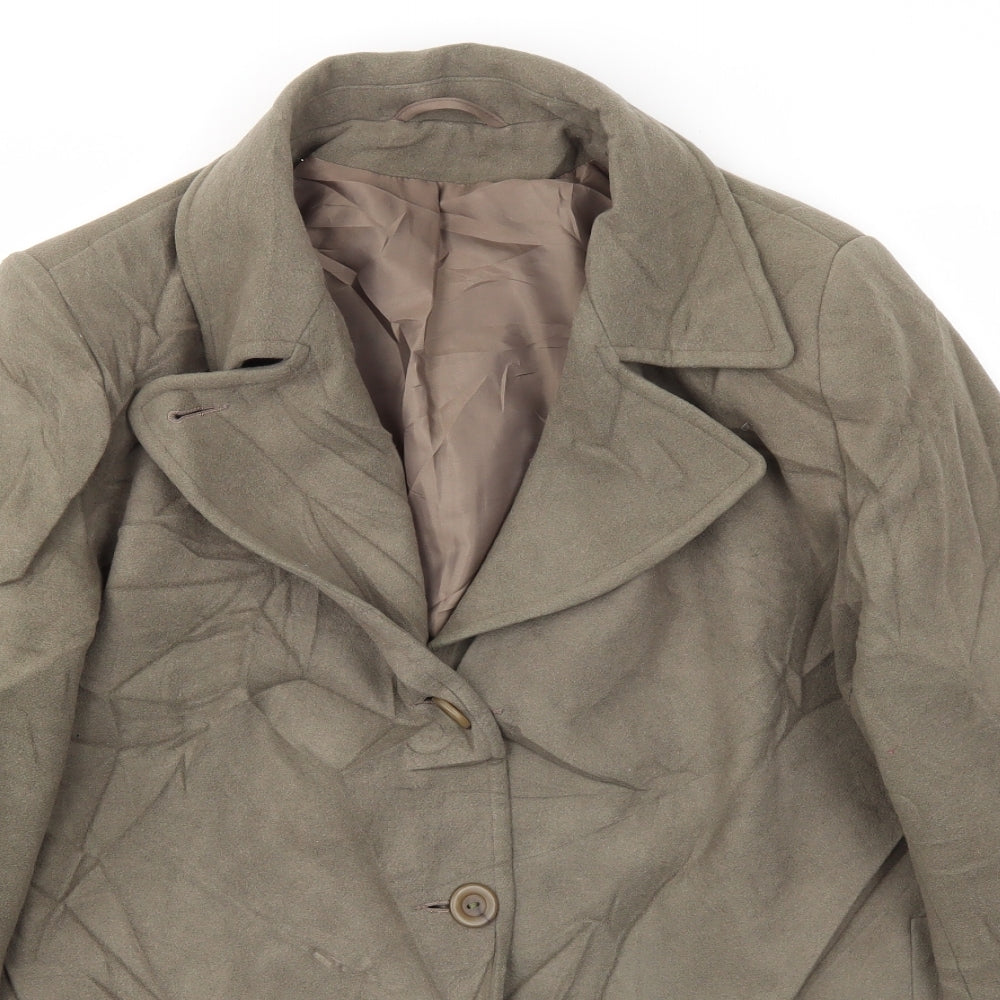 BHS Womens Green   Jacket Coat Size 18