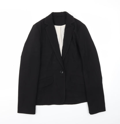 Topshop Womens Black   Jacket Blazer Size 8