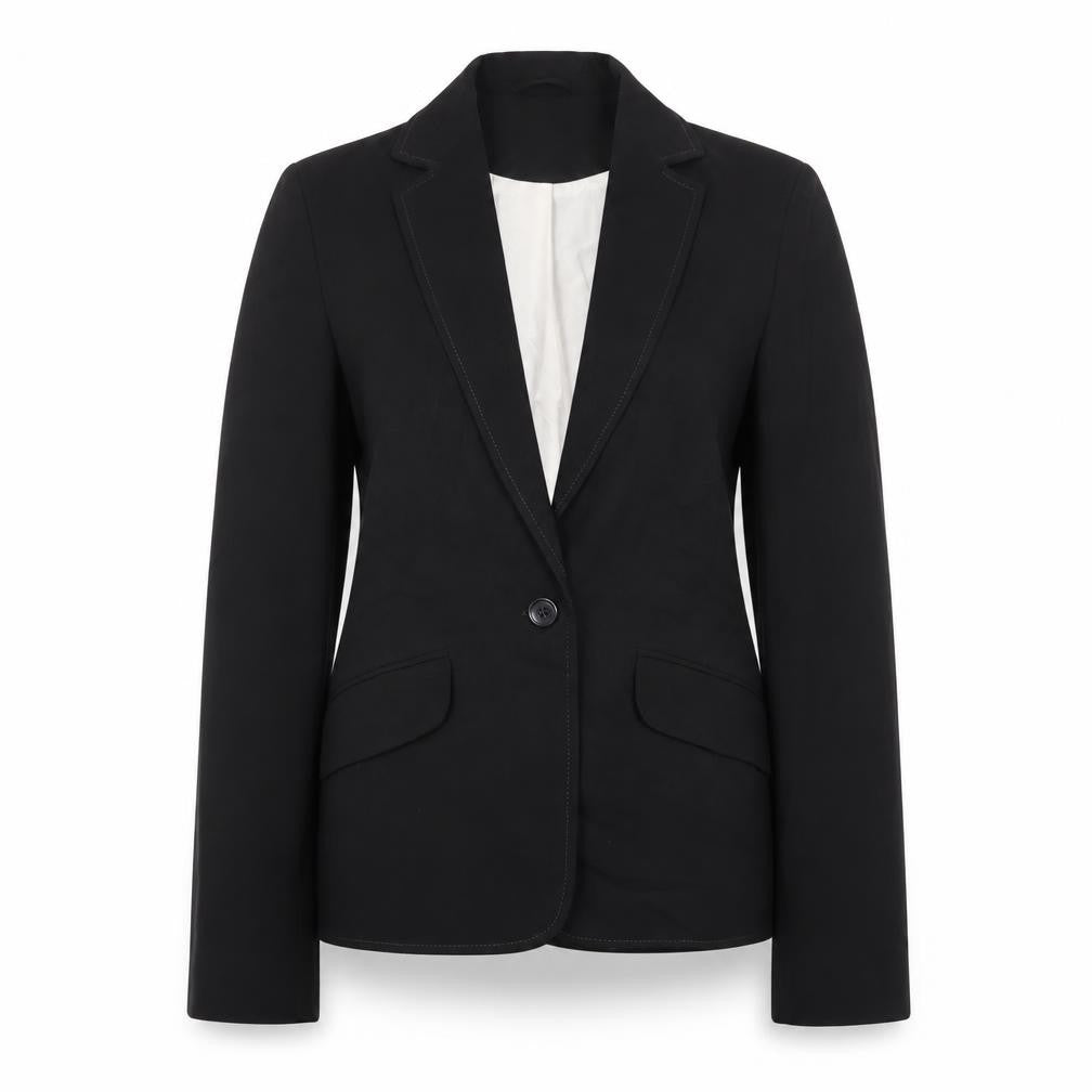 Topshop Womens Black   Jacket Blazer Size 8