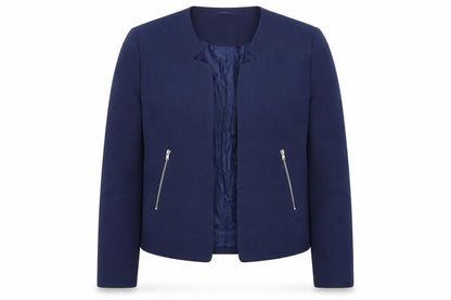 DAISY FASHION  Womens Blue   Jacket Blazer Size 12