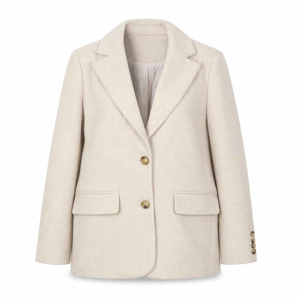 Wearhouse Womens Ivory   Jacket Coat Size 8