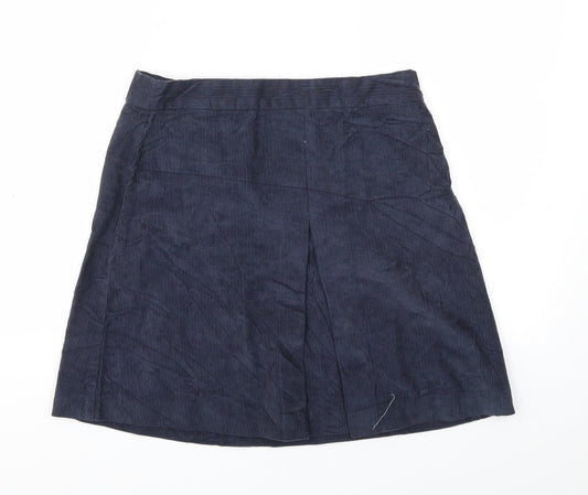 falmen  Womens Blue   A-Line Skirt Size 10