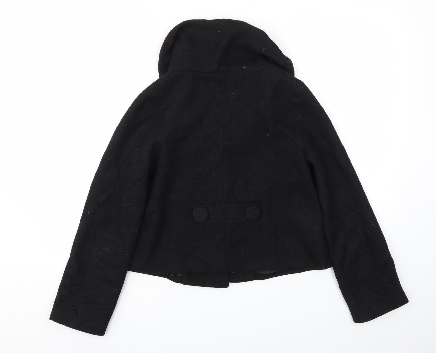 Monsoon Womens Black   Jacket Coat Size 8