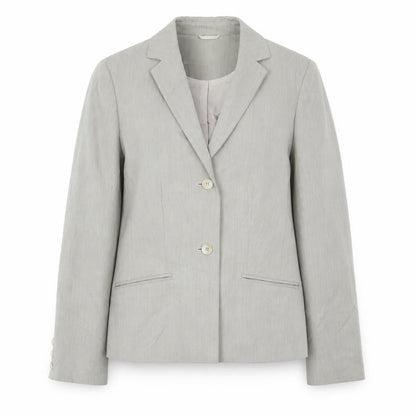 Front view of Principles women’s grey jacket blazer, size UK 10