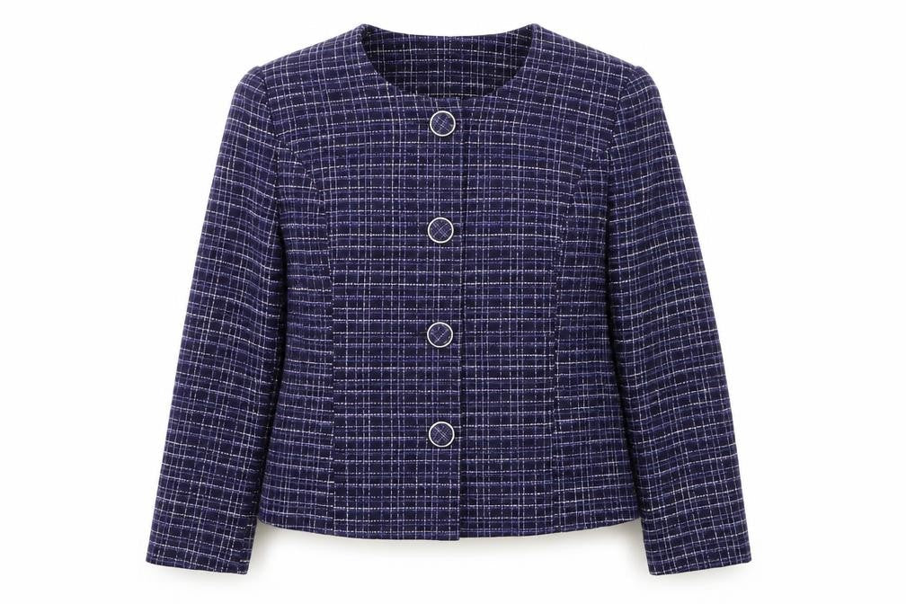 EWM Womens Blue   Jacket Blazer Size 14