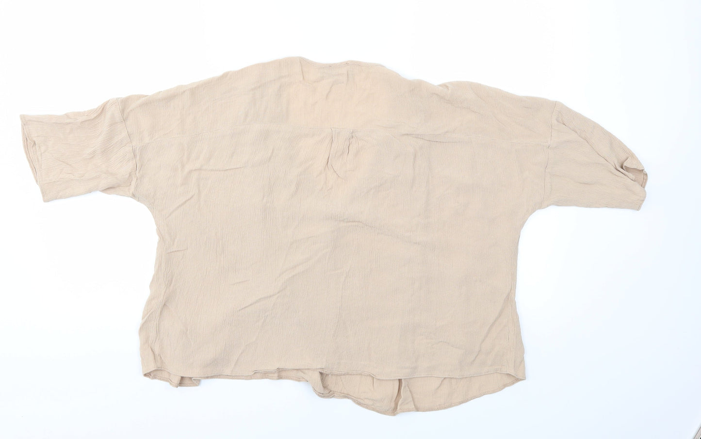 ASOS Womens Beige   Basic Blouse Size 14