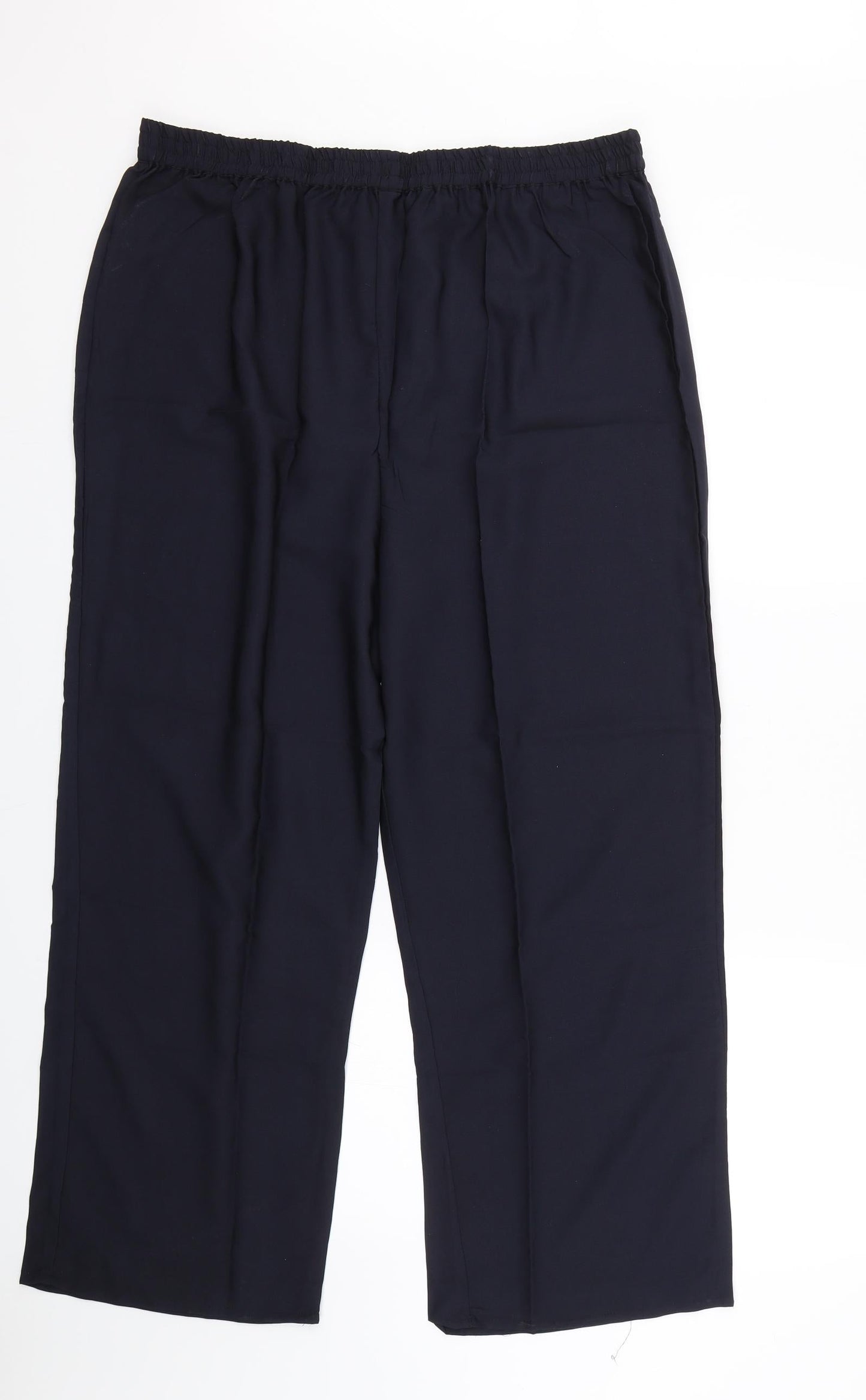 Preworn Womens Blue   Cropped Trousers Size 2XL L26 in