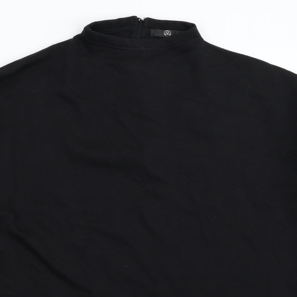 Missguided Womens Black   Pullover Sweatshirt Size 10  - Oversized