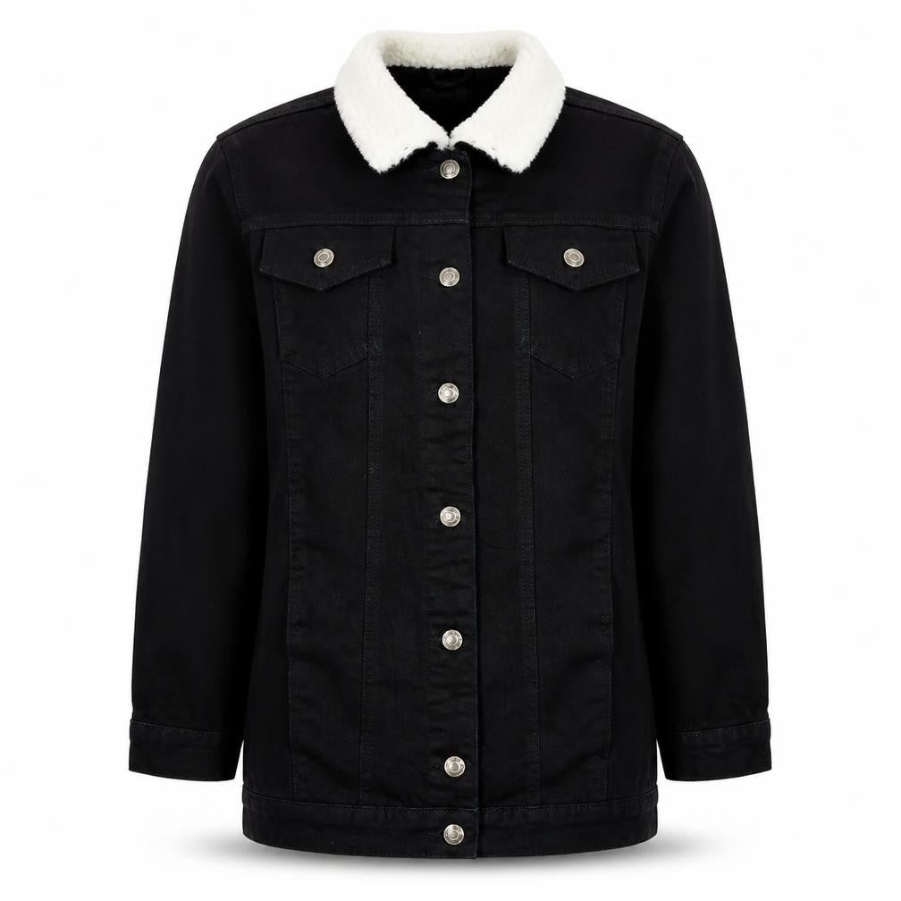 Boohoo Womens Blue  Denim Jacket  Size 8
