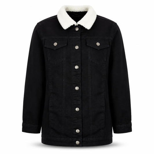 Boohoo Womens Blue  Denim Jacket  Size 8