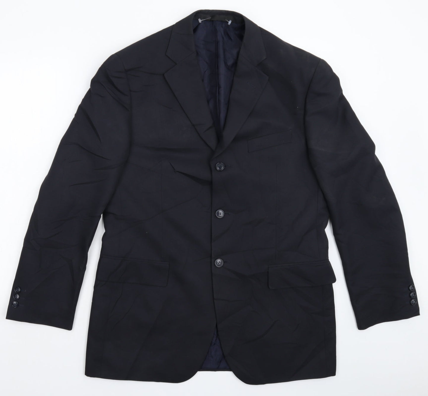 Marks and Spencer Mens Blue   Jacket Suit Jacket Size 40