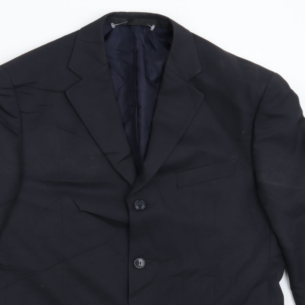 Marks and Spencer Mens Blue   Jacket Suit Jacket Size 40