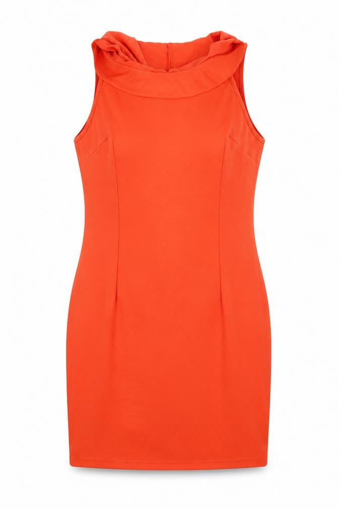 Preworn Womens Orange   Bodycon  Size XL