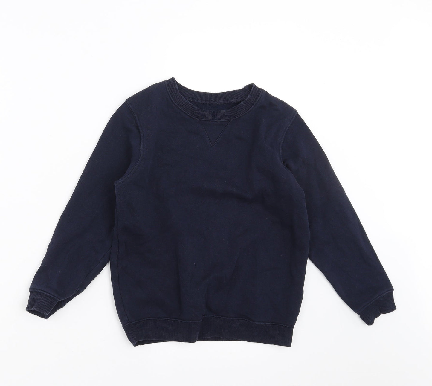 Matalan Boys Blue   Pullover Sweatshirt Size 7 Years  - school