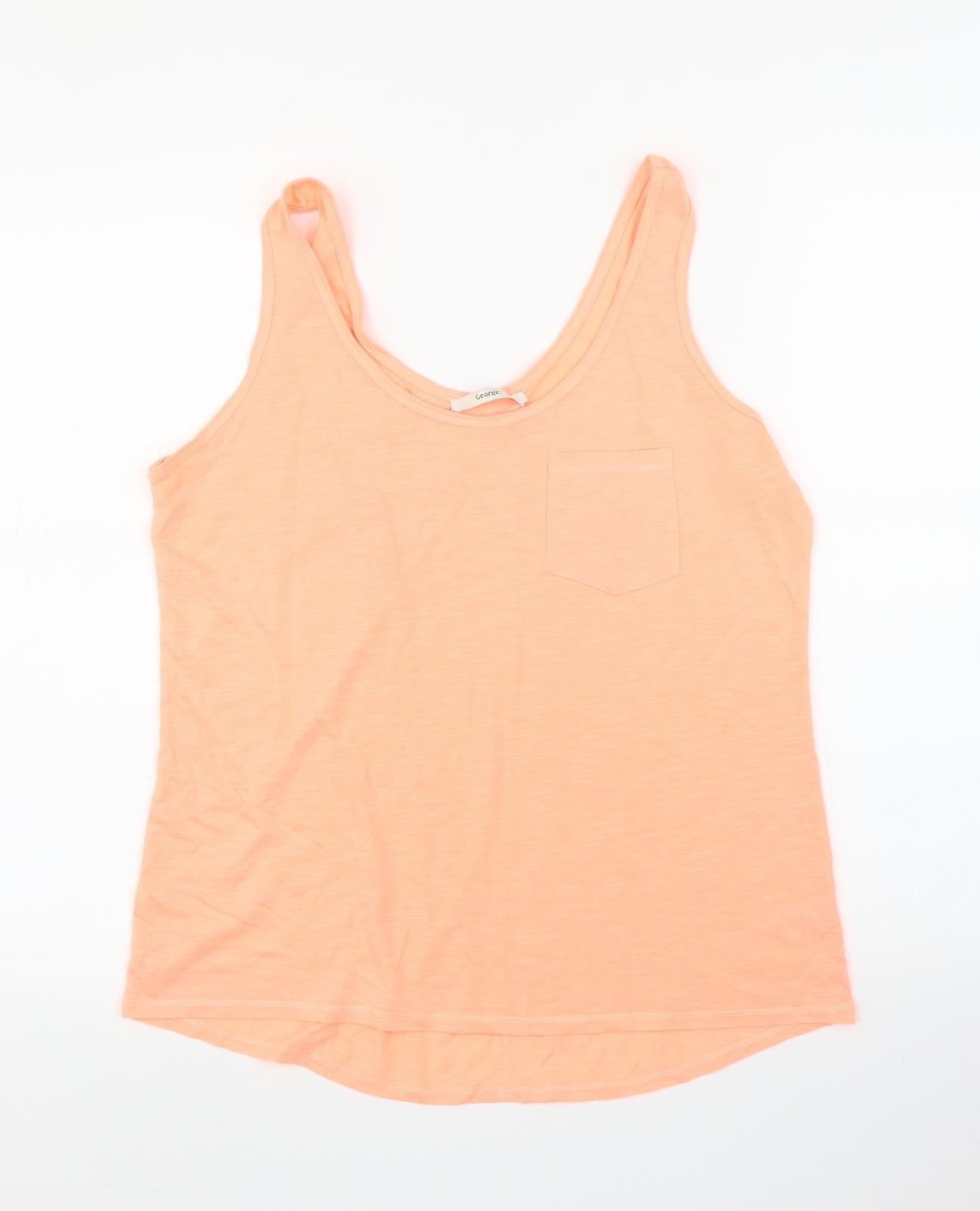 George Womens Orange   Basic Tank Size 12