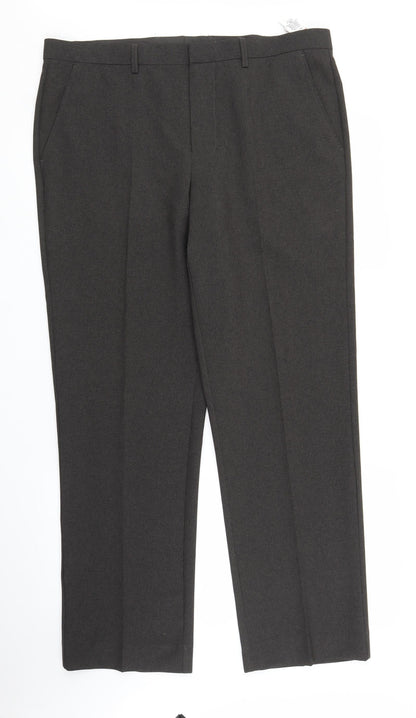 Peacocks Womens Brown   Rain Trousers Trousers Size 36 in L30 in