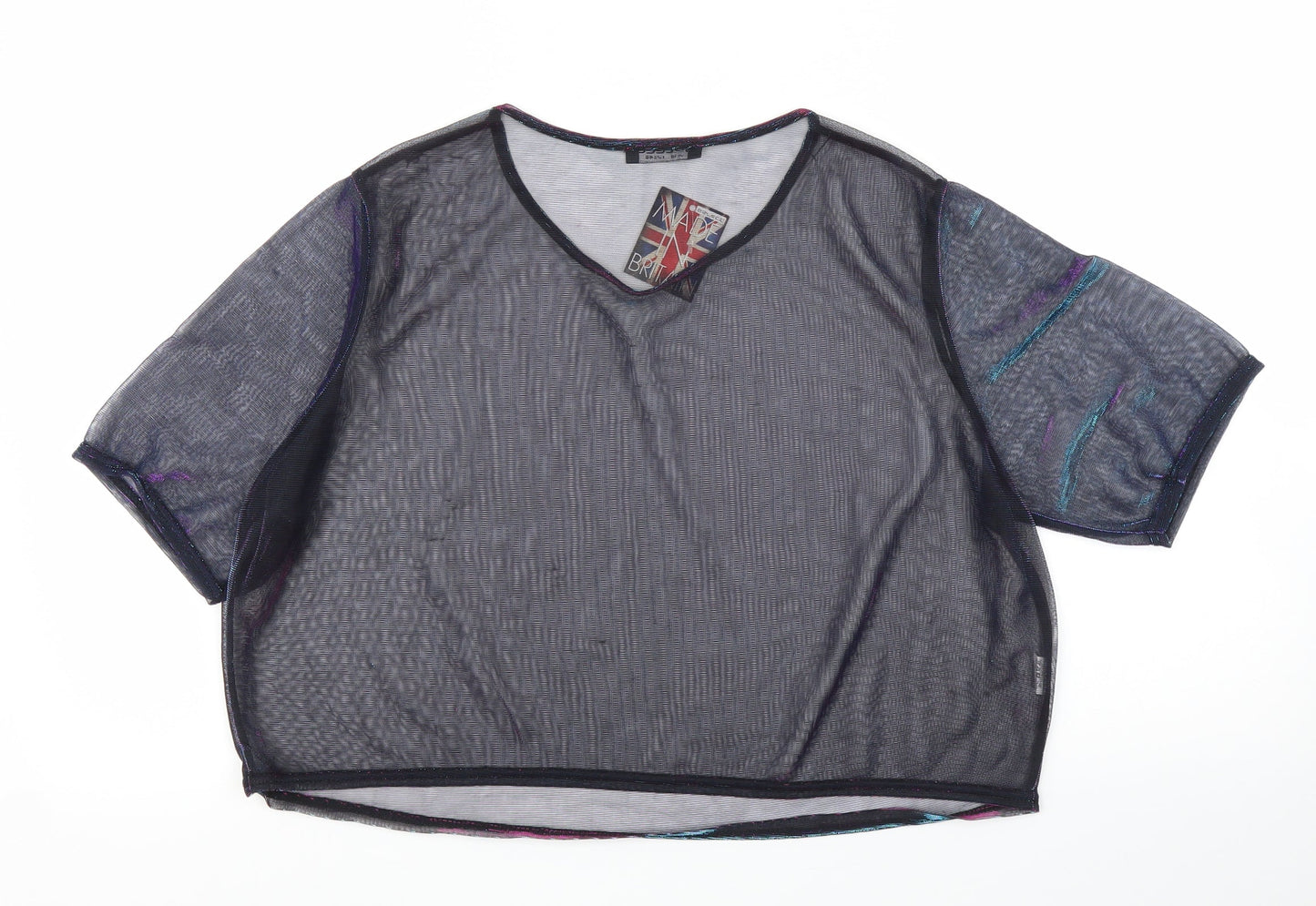 Select Womens Purple   Basic Blouse Size 18