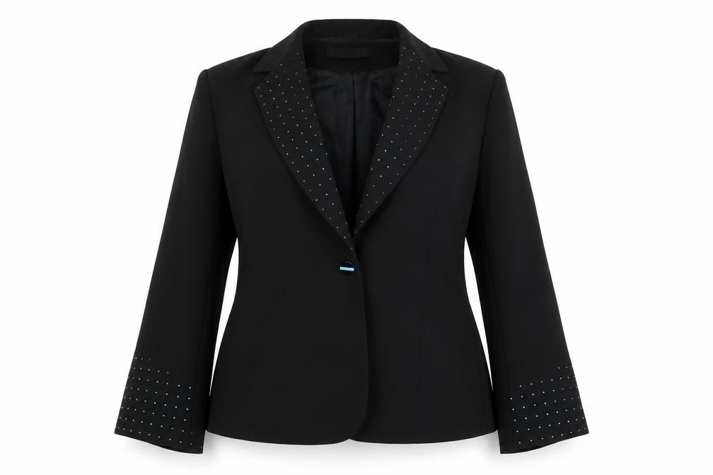 Wish Womens Black   Jacket Blazer Size 14