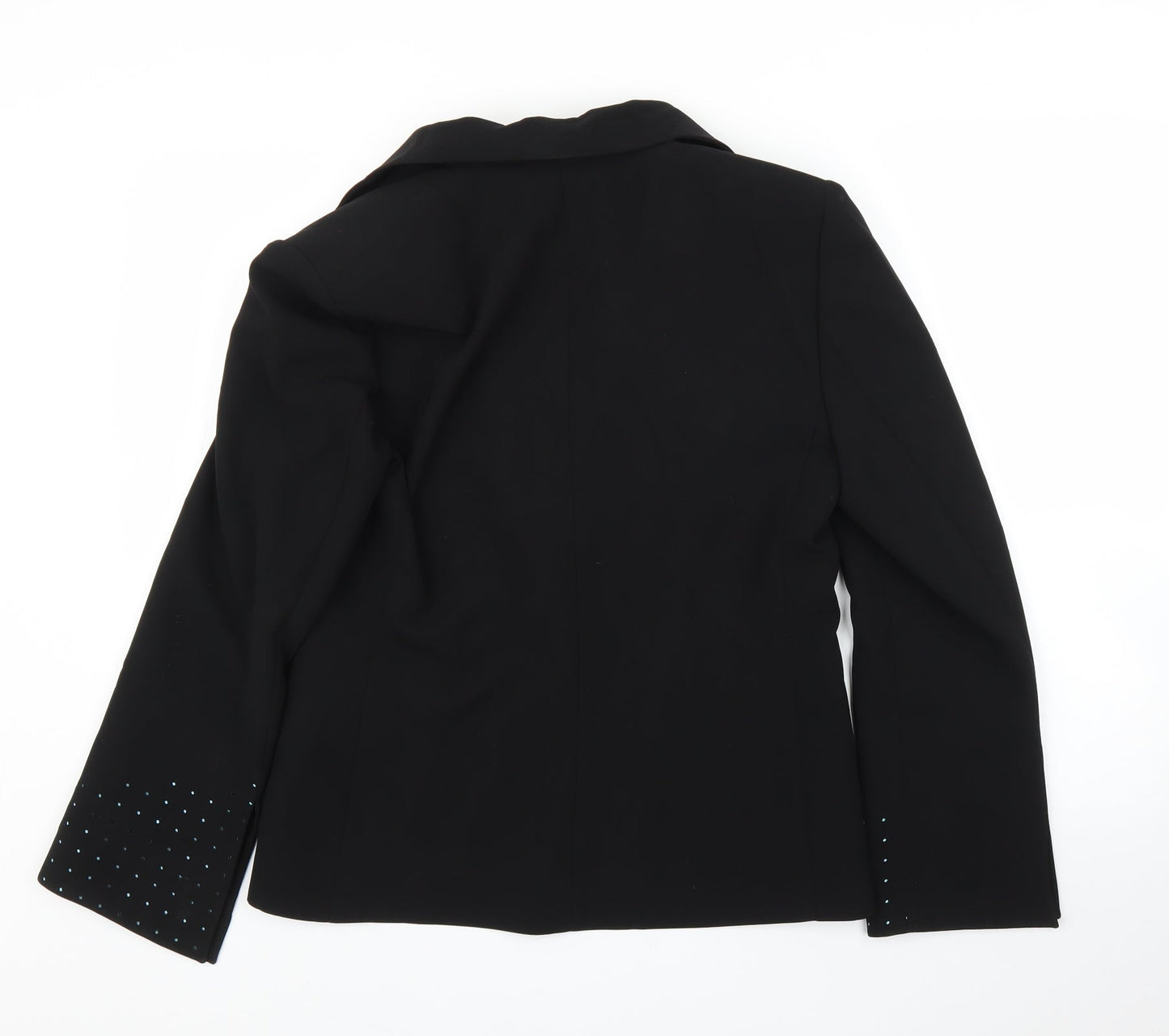 Wish Womens Black   Jacket Blazer Size 14