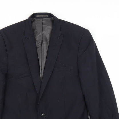 Next Mens Blue   Jacket Suit Jacket Size 42