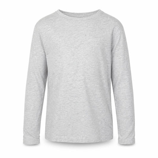 H&M Girls Grey   Basic T-Shirt Size 7 Years