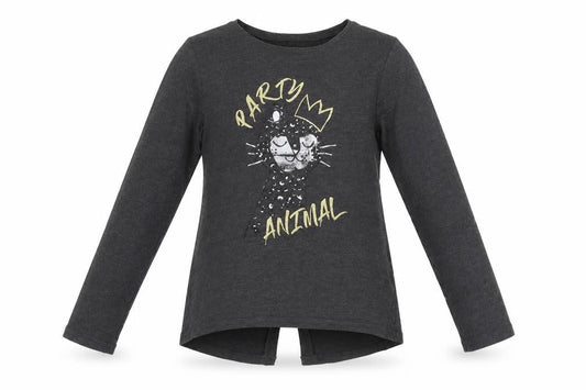 Matalan  Girls Grey   Basic T-Shirt Size 9 Years