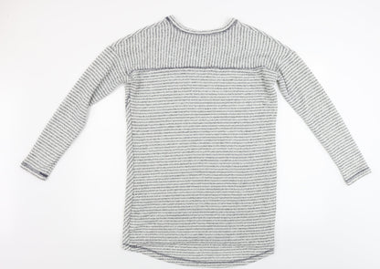 Next  Womens White   Pullover Jumper Size 10