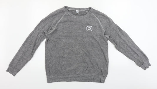 Alternative Womens Grey   Pullover Jumper Size L