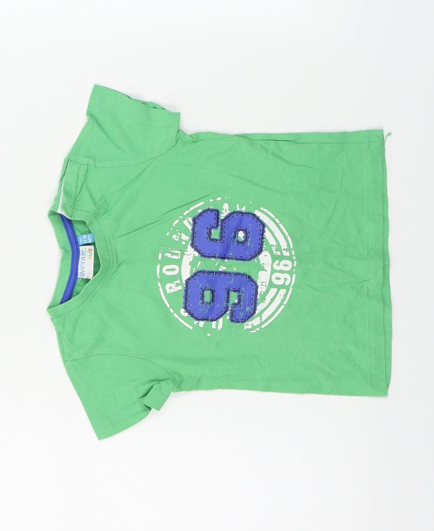 Avenue Boys Green   Basic T-Shirt Size 18-24 Months
