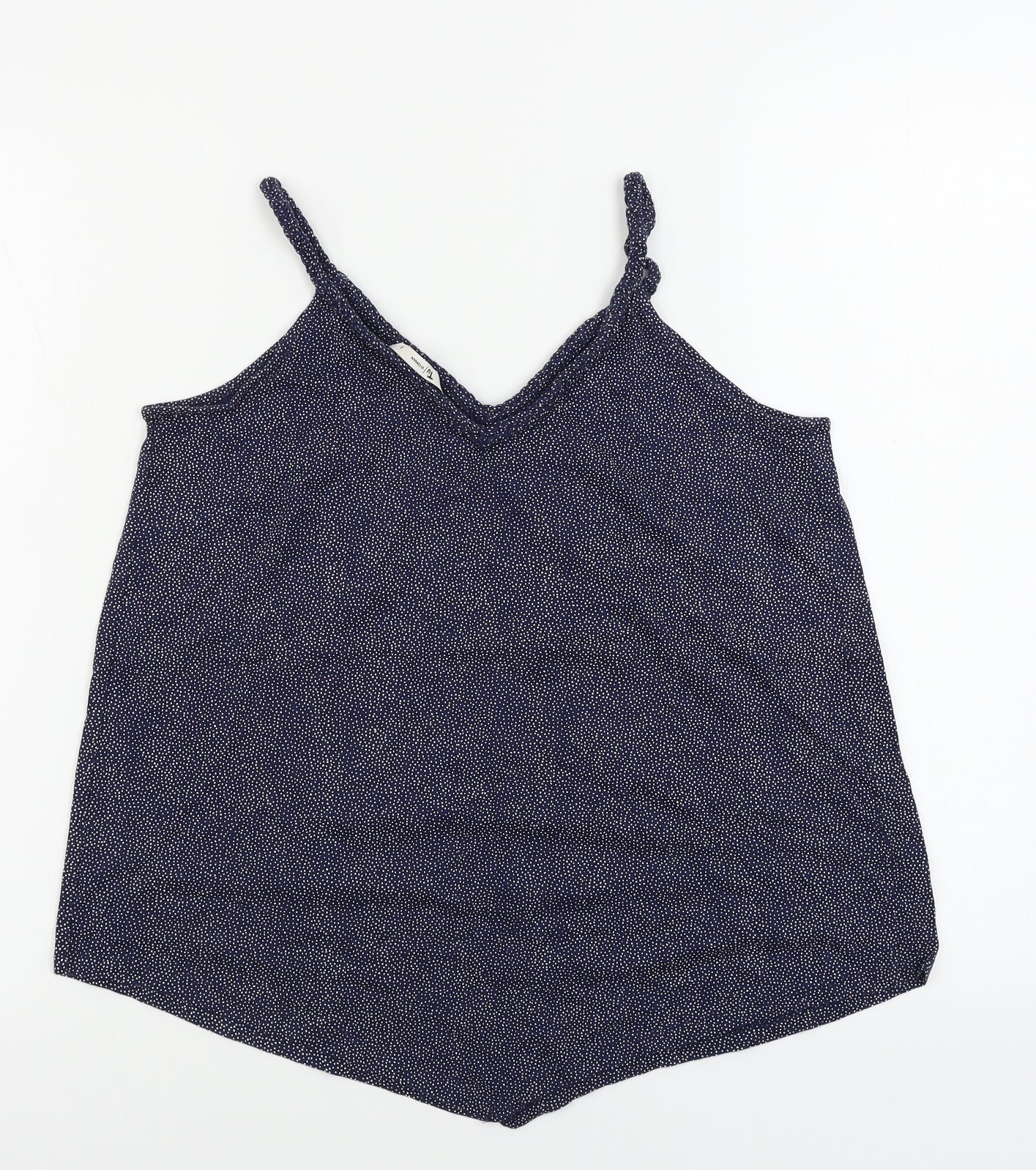 TU Womens Blue   Basic T-Shirt Size 8