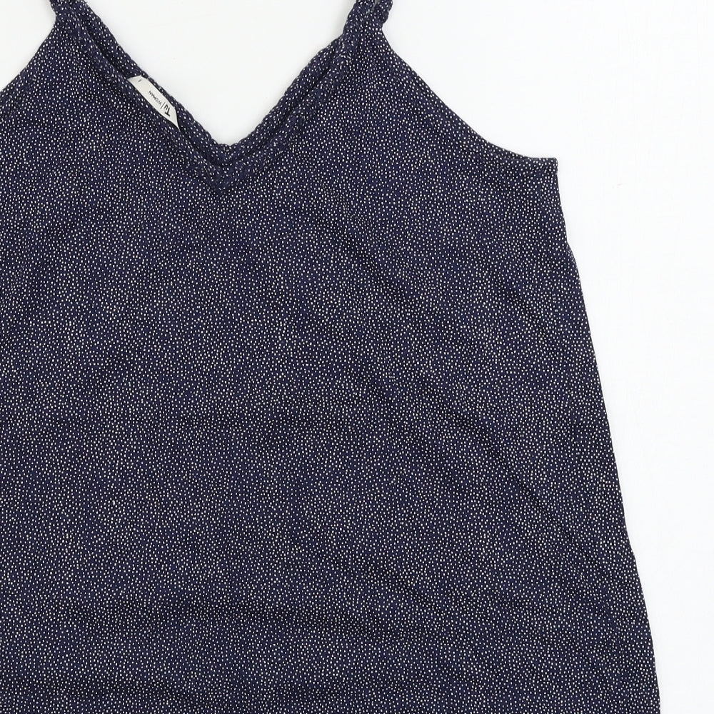 TU Womens Blue   Basic T-Shirt Size 8
