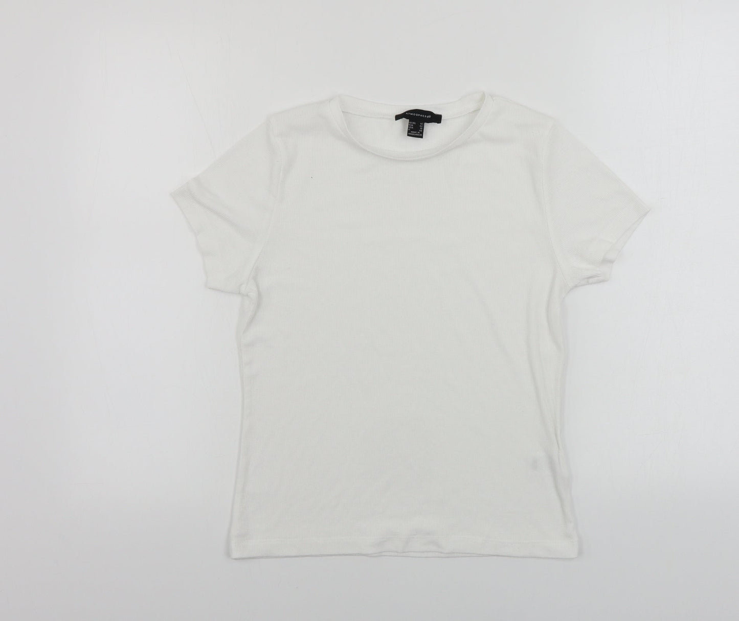 Atmosphere  Womens White   Basic T-Shirt Size 14
