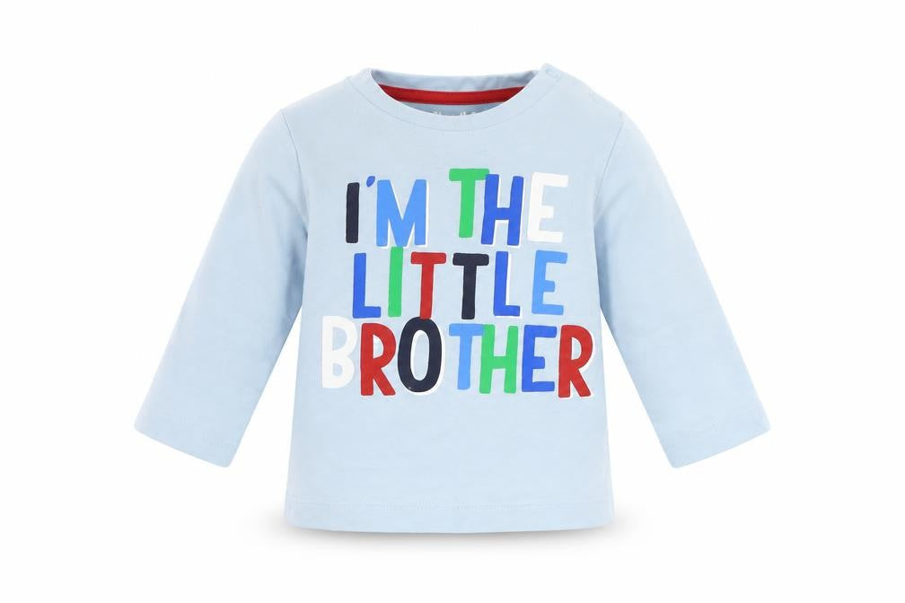 Nutmeg Baby Blue   Basic T-Shirt Size 6-9 Months