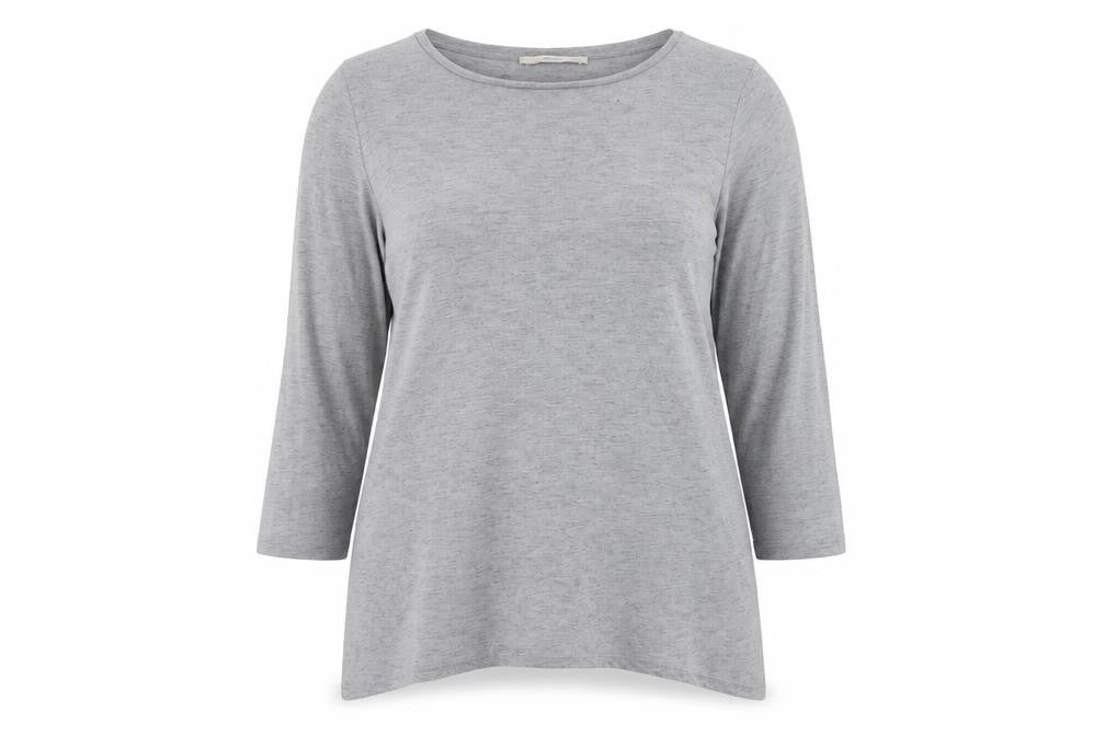 George Womens Grey Houndstooth  Basic Polo Size 14