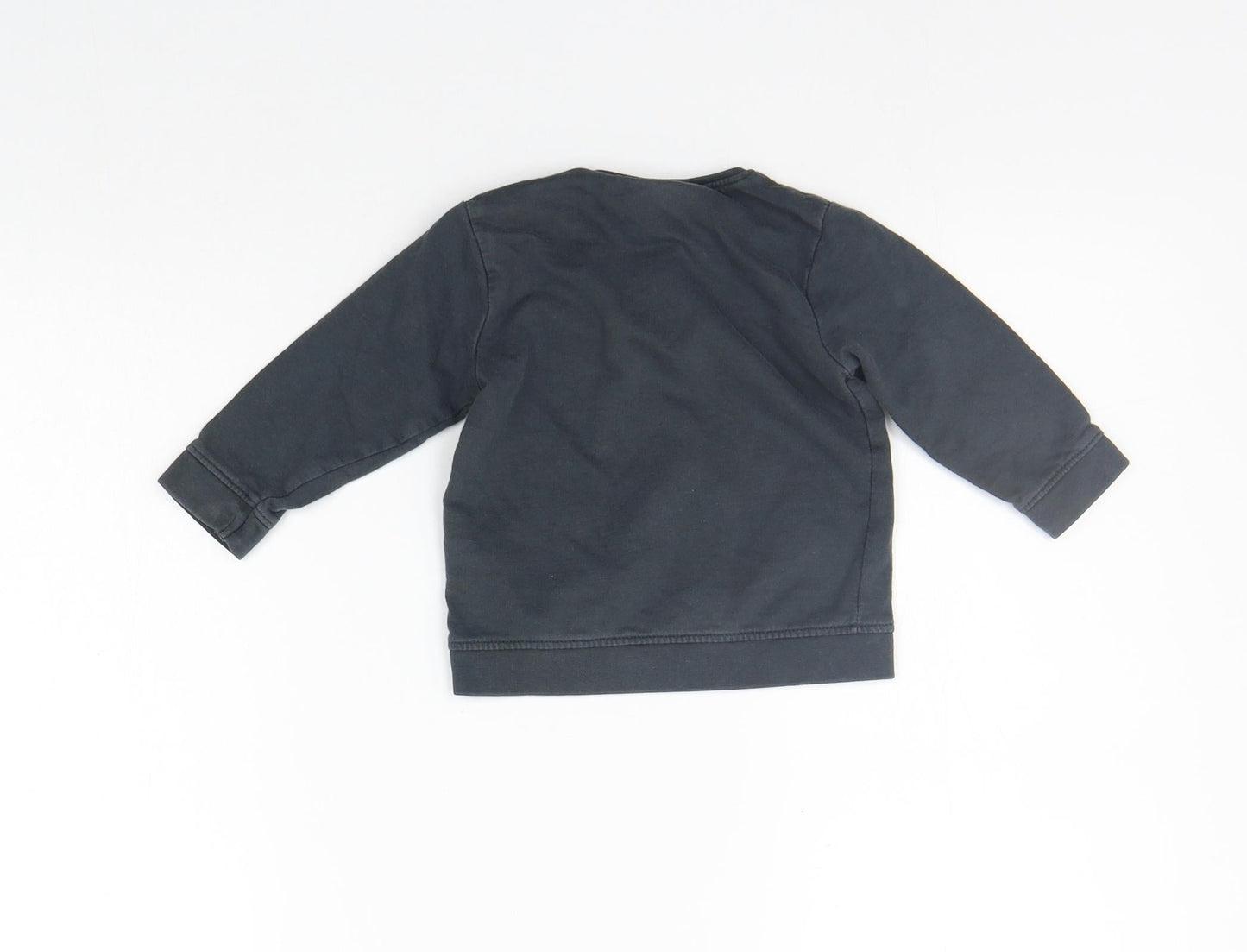 NEXT Girls Grey   Basic T-Shirt Size 6-9 Months