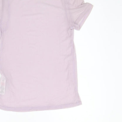 New Look Womens Purple   Basic T-Shirt Size 8