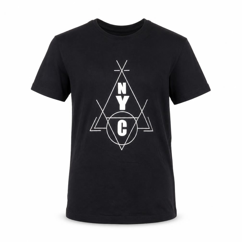 Jeff & Co  Girls Black   Basic T-Shirt Size 8-9 Years  - NYC