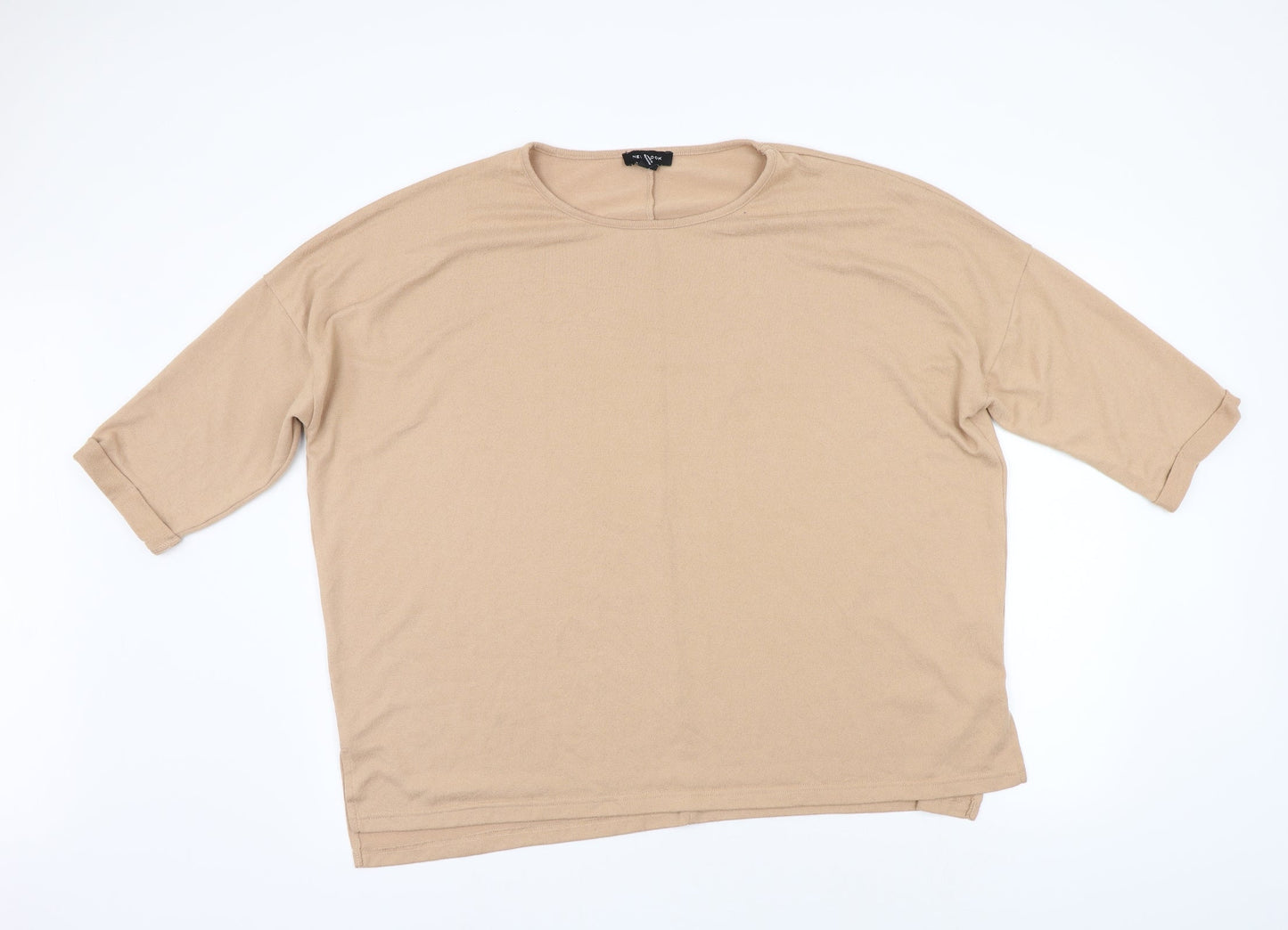 New Look Womens Beige   Pullover Jumper Size L