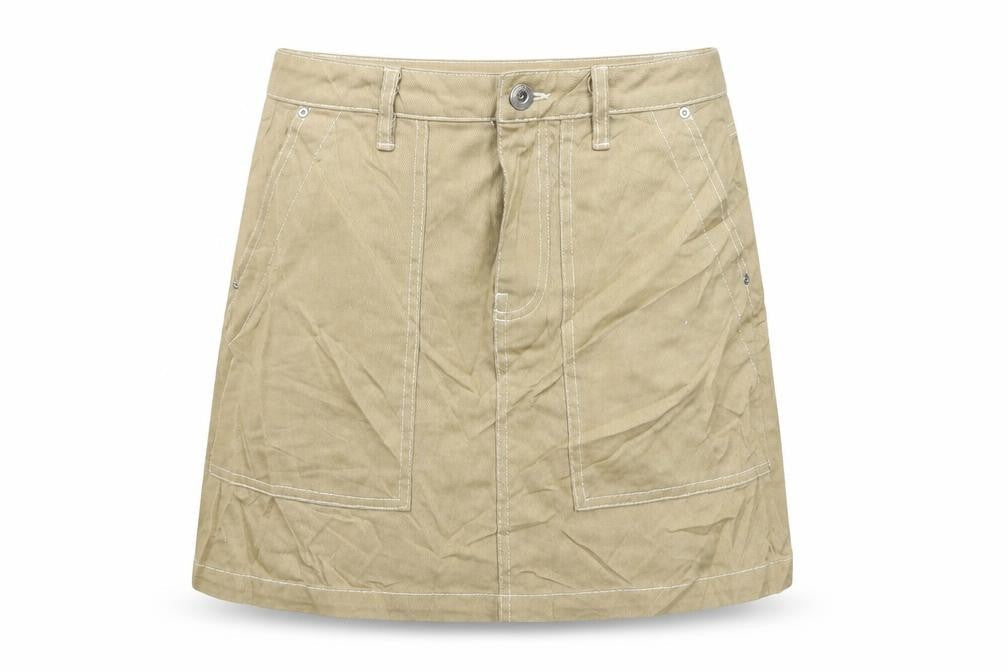 Divided Womens Beige   A-Line Skirt Size 8