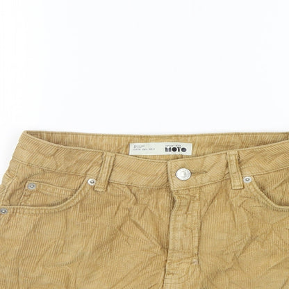 Topshop Womens Beige   A-Line Skirt Size 8