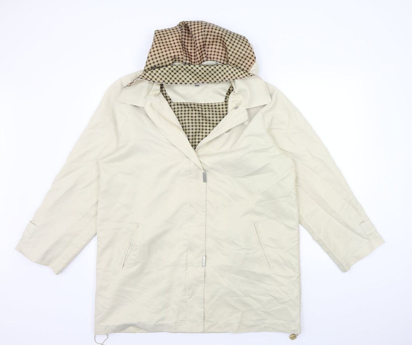 VS Collection Womens Beige   Jacket Coat Size 14