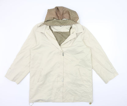 VS Collection Womens Beige   Jacket Coat Size 14