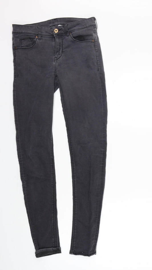 Divided Womens Grey   Straight Jeans Size 12 L30 in