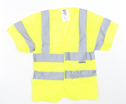 Additional front view of Viz Life boys’ yellow jacket, size 4-5, years - high viz