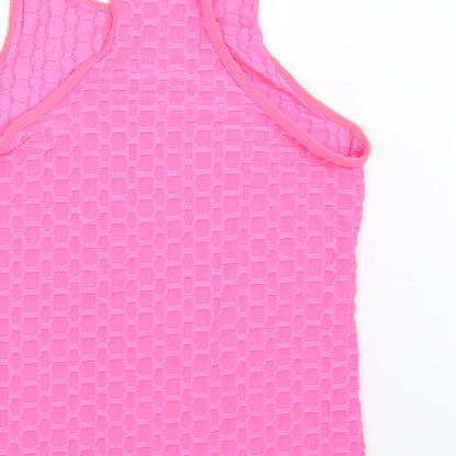 Preworn Womens Pink   Basic Tank Size S