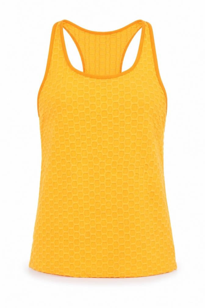 Preworn Womens Orange   Basic Tank Size S