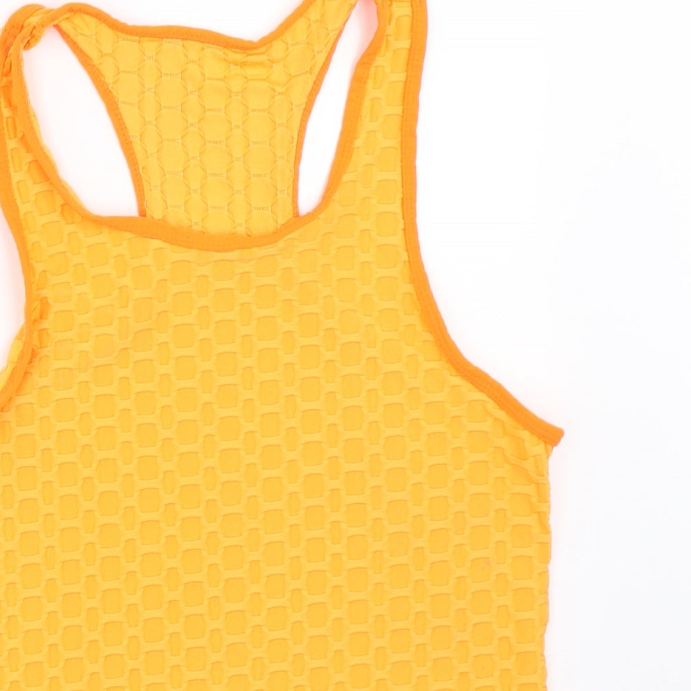 Preworn Womens Orange   Basic Tank Size S